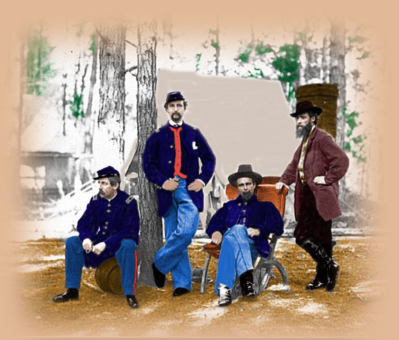 Capt. Samuel A. McClellan, Capt.
J. Henry Sleeper, Capt. O'Neil W. Robinson